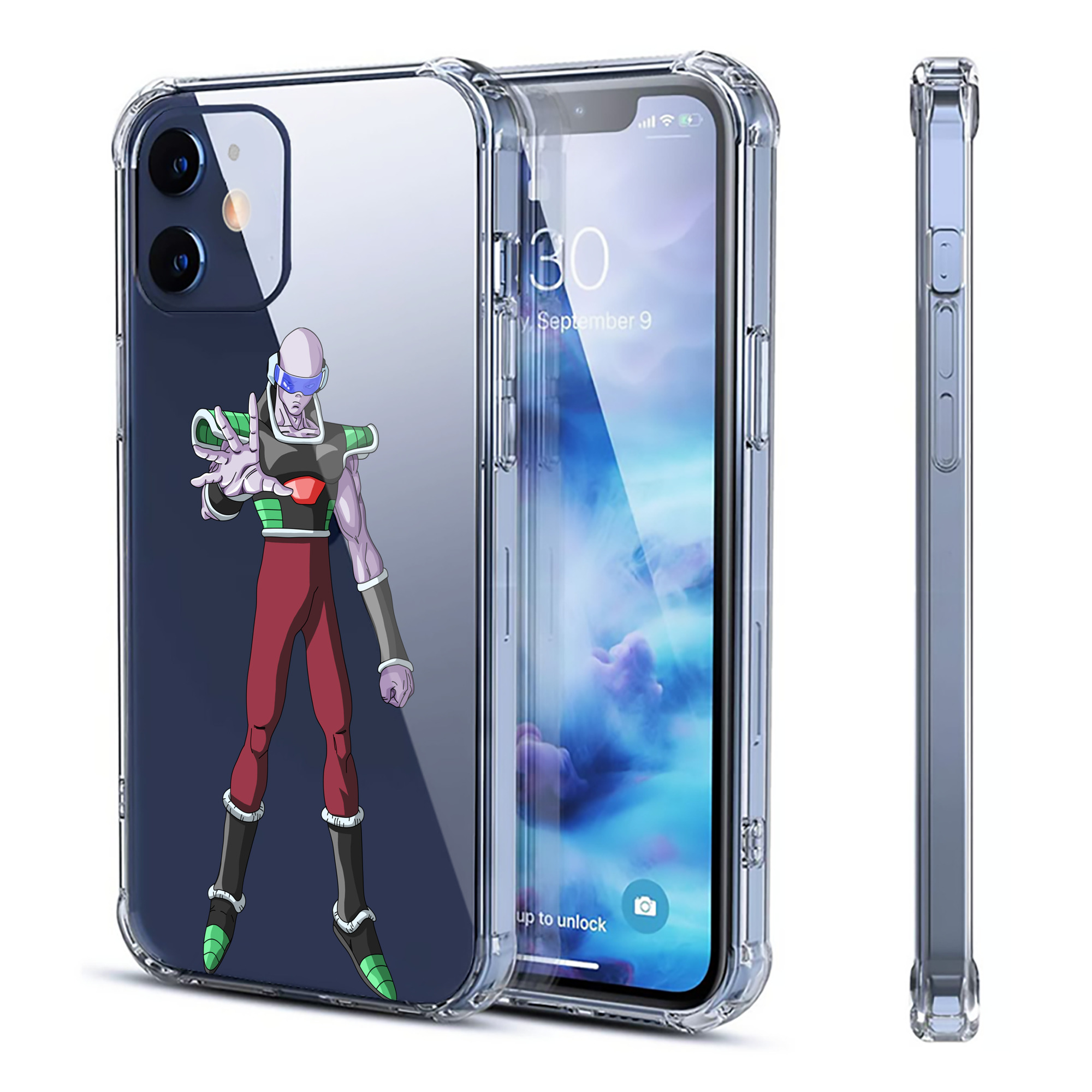 （画像用） ドラゴンボール DRAGON BALL 【iPhone 12シリーズ対応】透明スマホケース（クリアソフトケース）